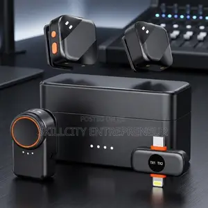 Dual Wireless Lavalier Microphone