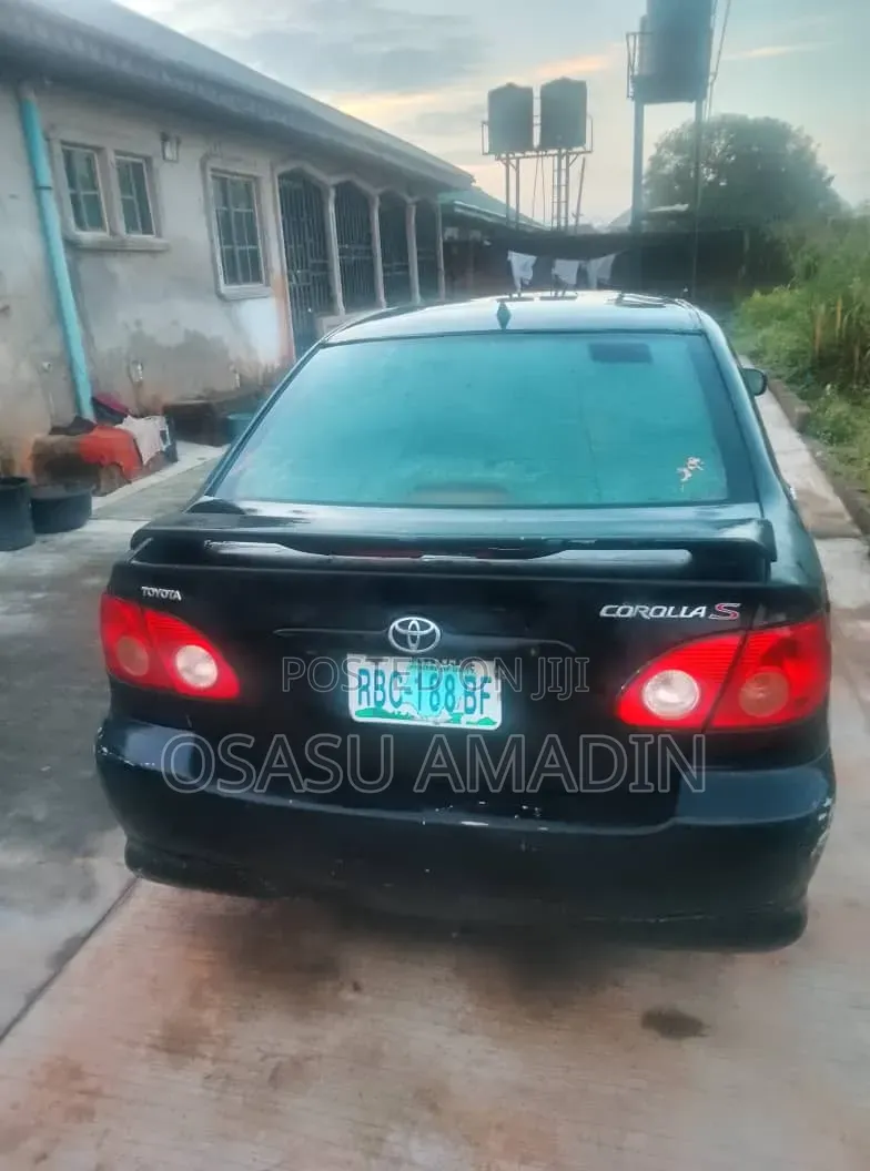 Toyota Corolla S 2005 Black