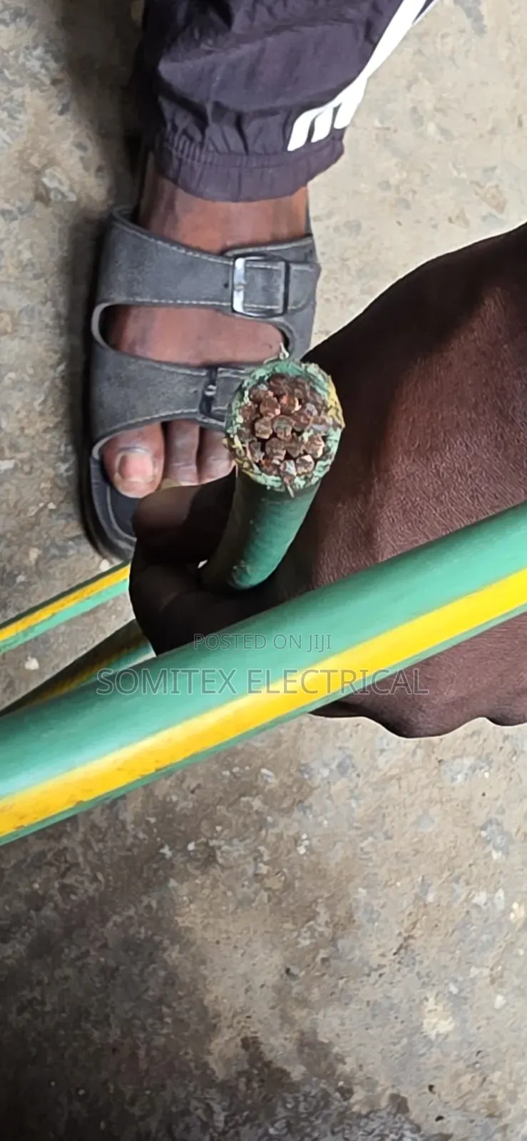 95mmx1core Earthing Cable
