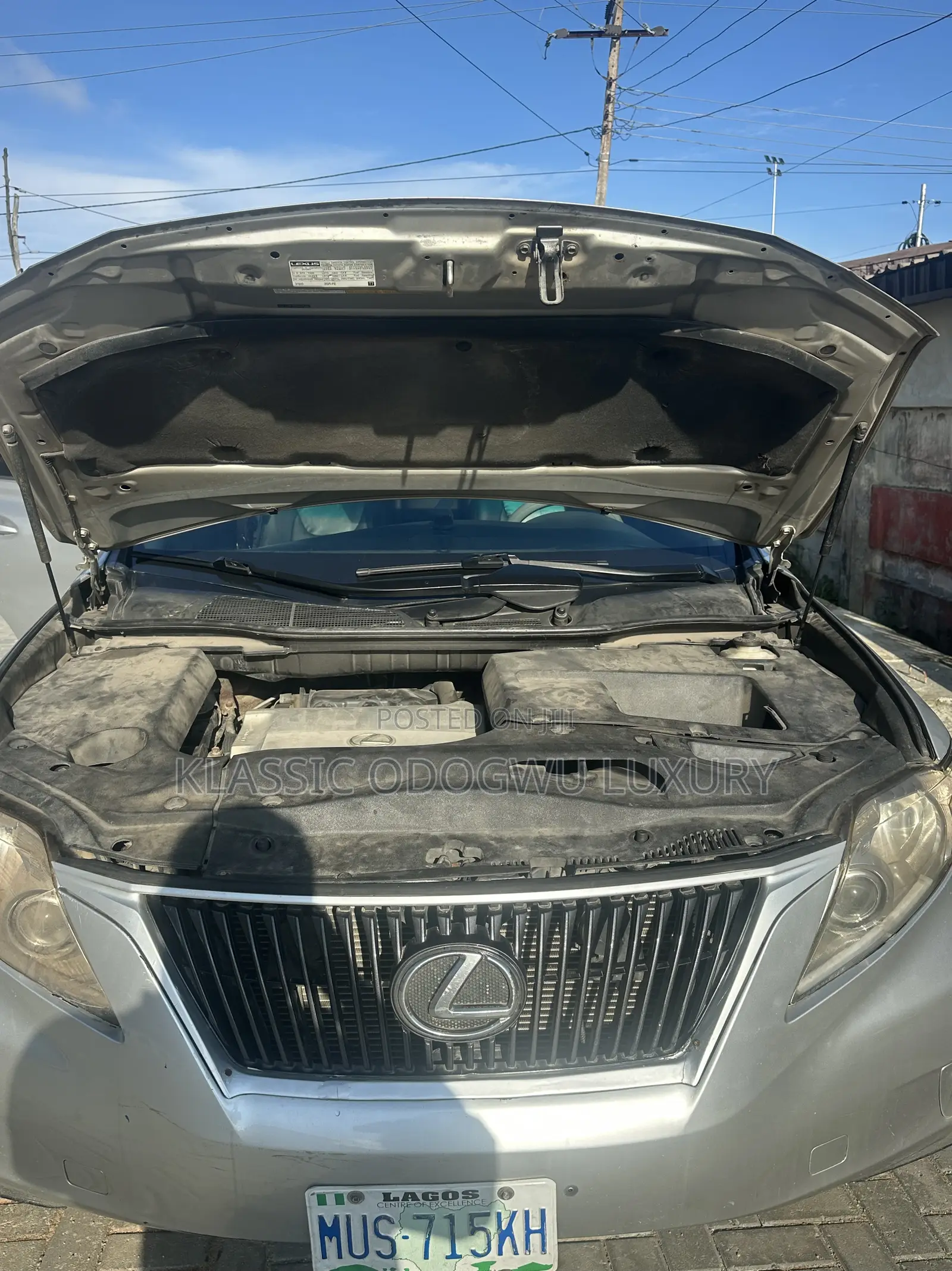 Lexus RX 350 2010 Silver