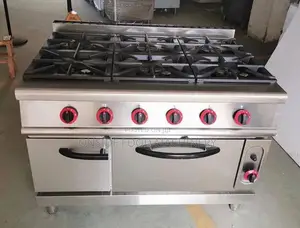 6burners Gas Cooker With Oven