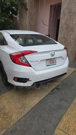 Honda Civic EX 4dr Sedan (2.0L 4cyl) 2017 White