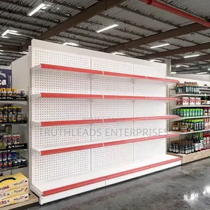 Economical Single-Side Store Shelving Display Rack