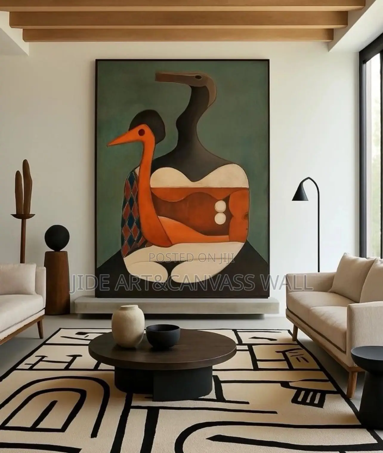 Modern Canvas Art Print Wall Decor