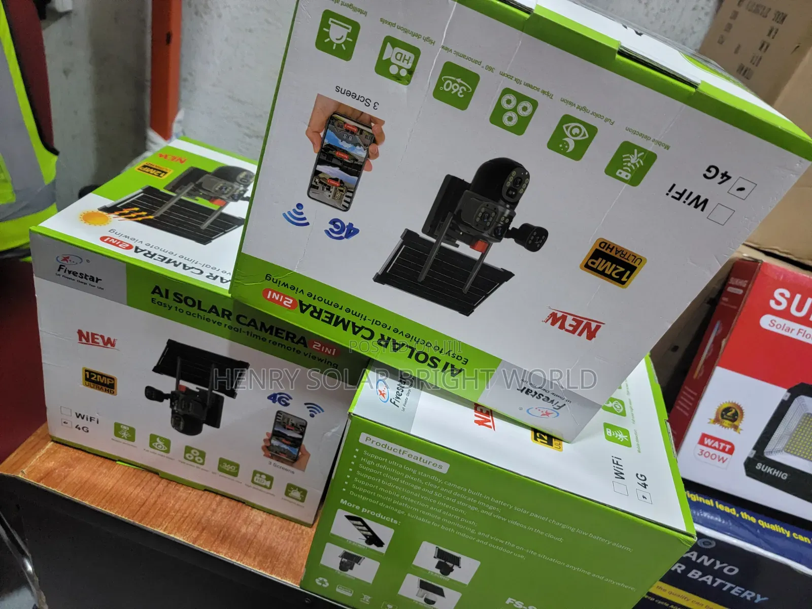 Fivestar Camera Sim Card 4G