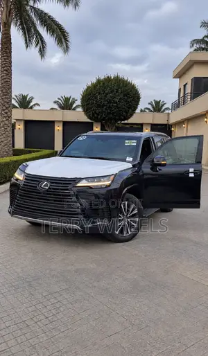 New Lexus LX 600 2024 Black