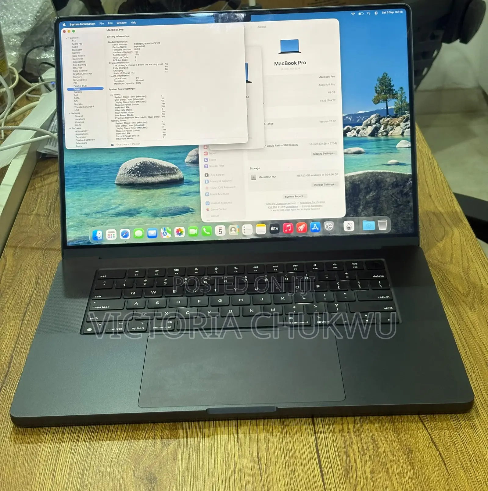 Laptop Apple MacBook Pro 2024 M4 48GB Apple M4 Pro SSD 1T