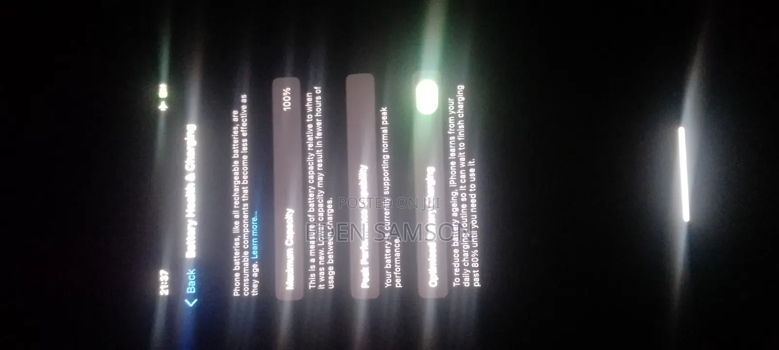 Apple iPhone X 64 GB Black
