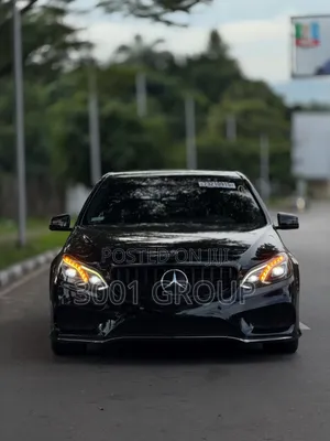 Mercedes-Benz E550 2014 Black