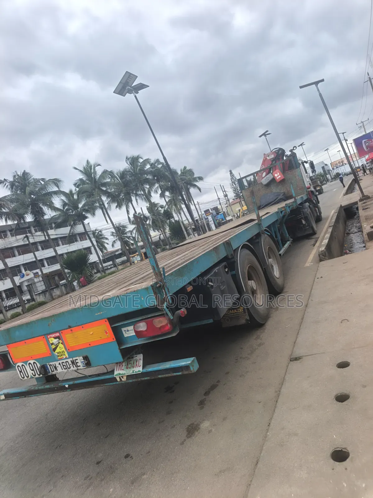 40ft Long Platform Crane for Hire