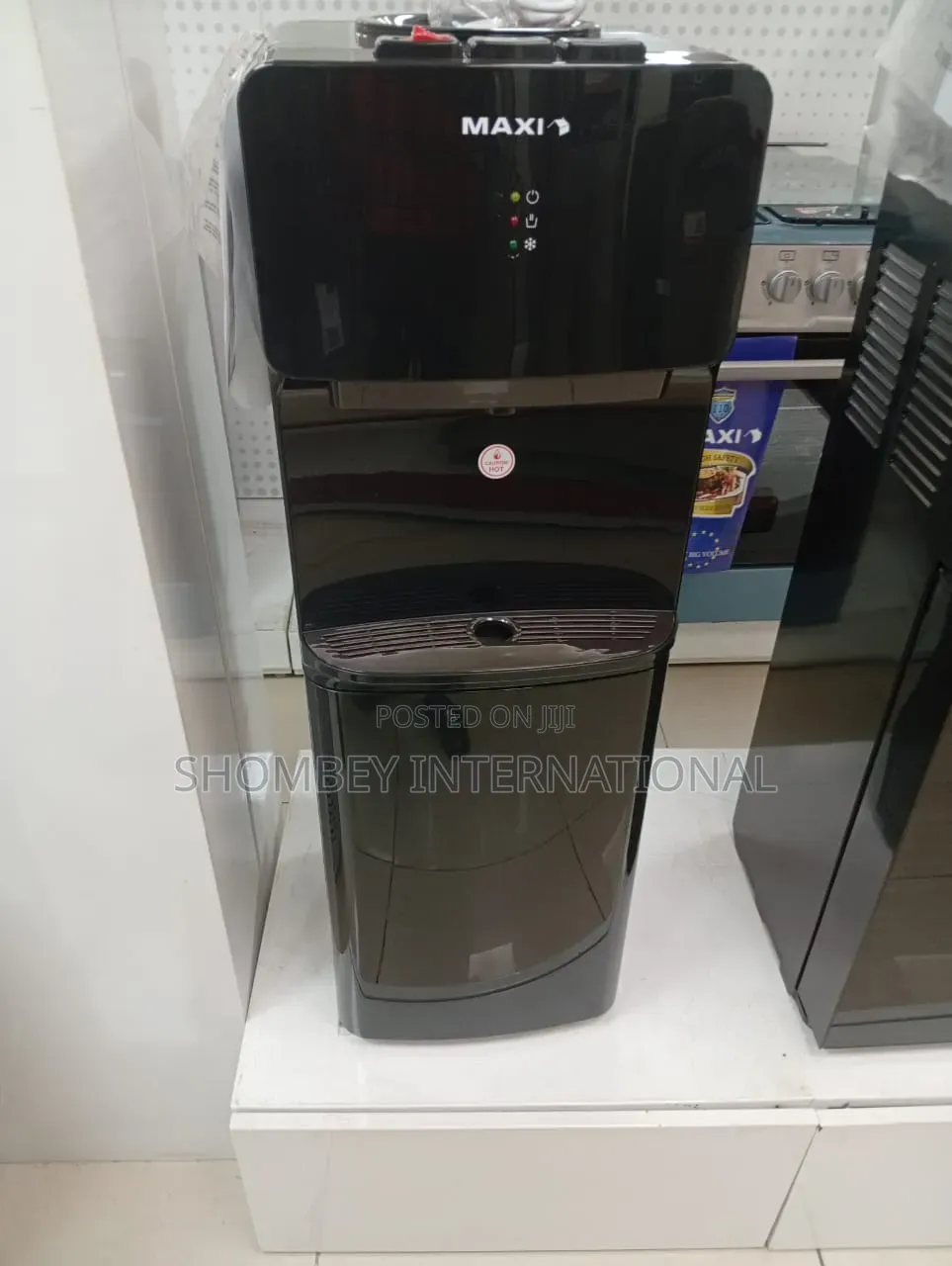 Maxi Water Dispenser (2382s-B) 3-Faucets Black