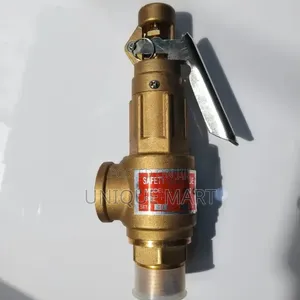 1" Brass Safety Valve, Manual. 10 Bar