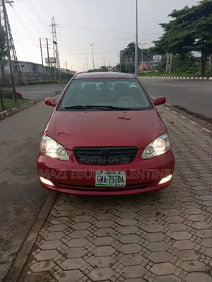 Toyota Corolla 2007 Red