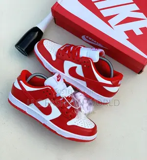 High Quality Red and White Nike