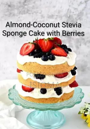 Vanilla Sponge Cakes With Mixed-Fruit Frosting- No Added Sugar.