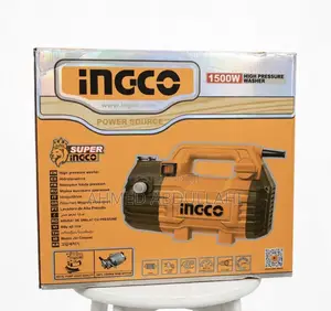 INGCO 100Bar 1500W Pressure Washer - Induction Motor