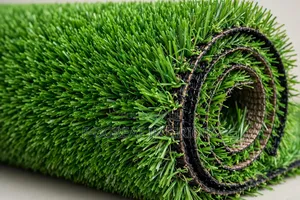 Green Carpet Grass With Wonderful Flowers