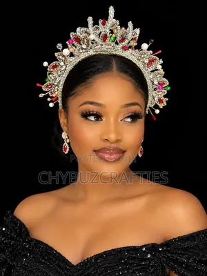 Multicolor Beaded Hairpiece