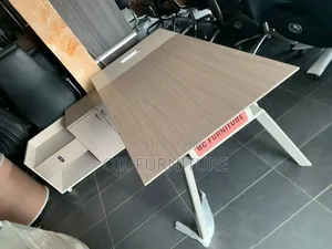 Executive Modern L-Shaped Office Desk With Integrated Side Cabinet