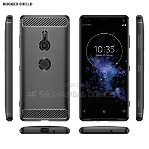 Shockproof TPU Case Pouch for Sony Xperia XZ3(Black)