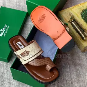 Mister Leather Toe and Covered Palm Slippers