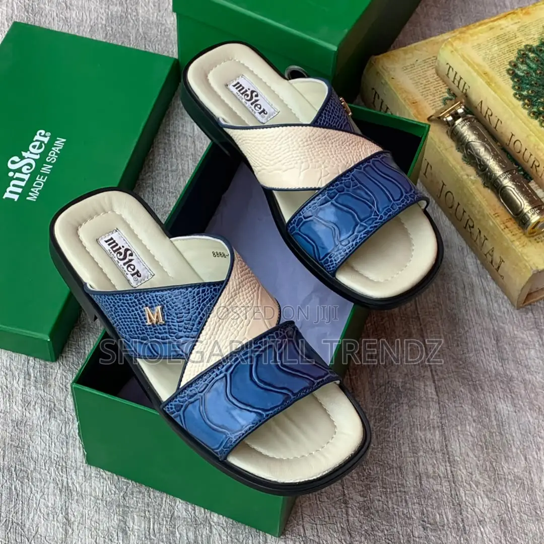 Mister Leather Toe and Covered Palm Slippers