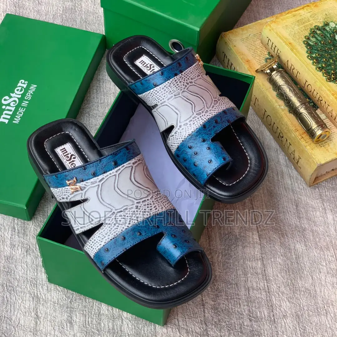 Mister Leather Toe and Covered Palm Slippers