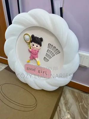 Kids LED Ceiling Light 50cm | Cartoon Girl, Boy & Rocket Designs