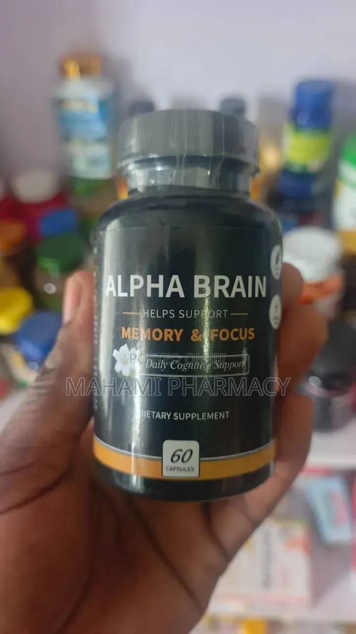 Alpha Brain Memory & Focus 60 Capsules