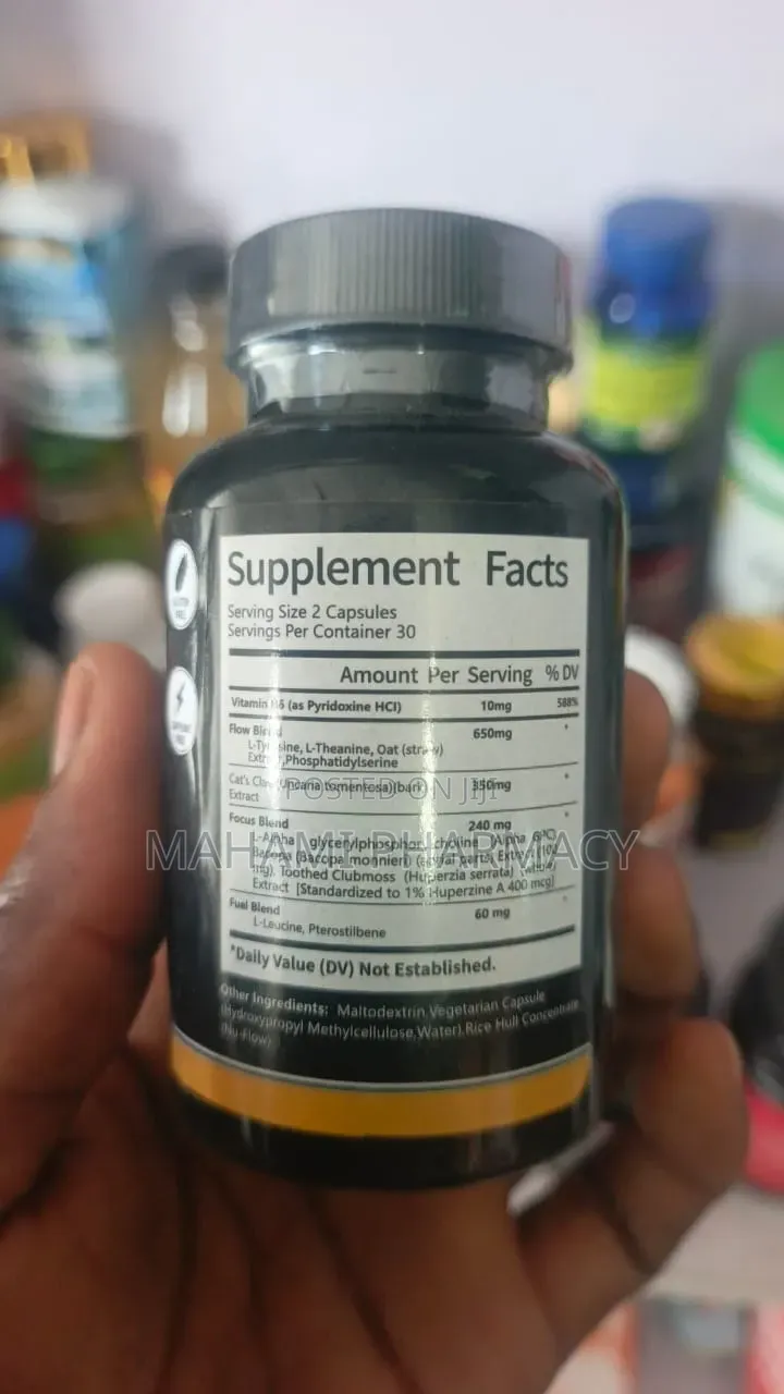 Alpha Brain Memory & Focus 60 Capsules