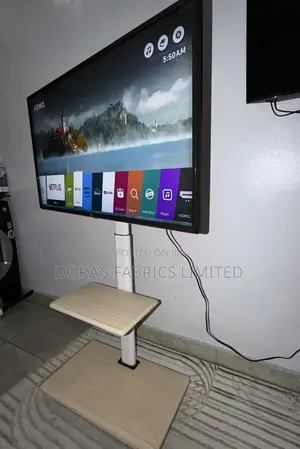 LG 43” Smart TV With Mobile Stand