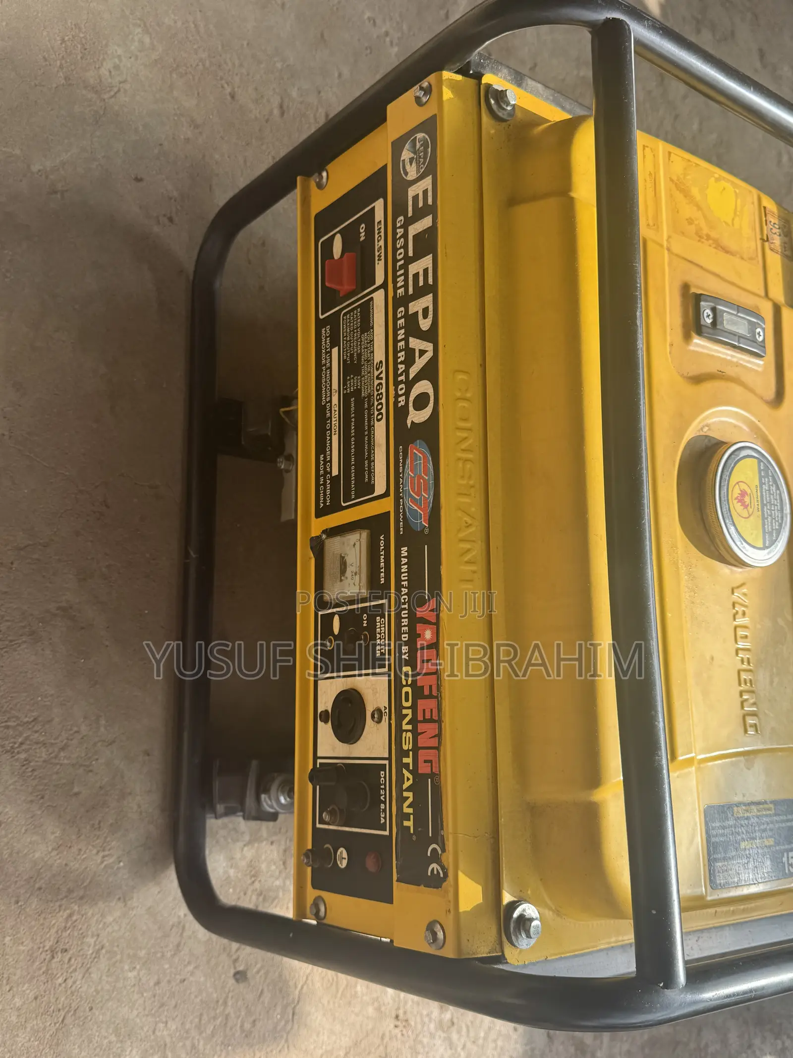 Elepaq Generator 4.5kva