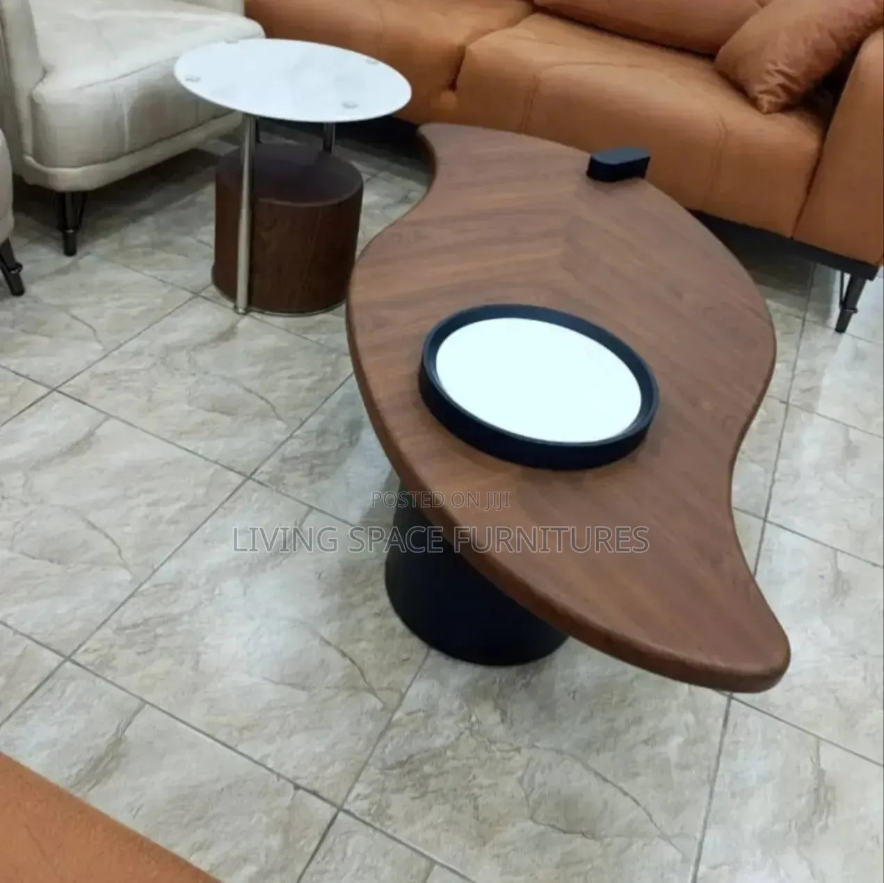 Wood Center Table Set