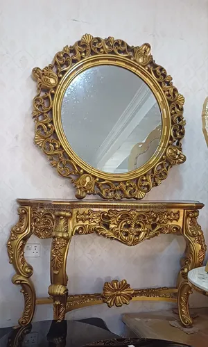 Royal Console Mirror and Table