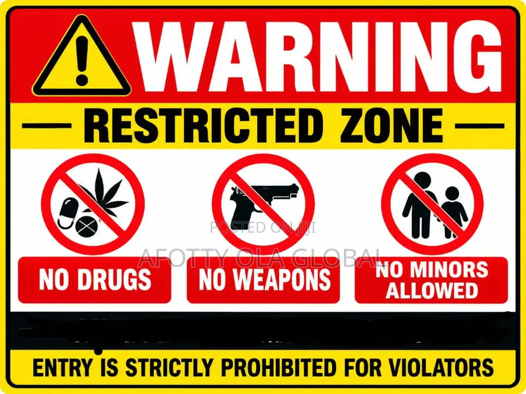 Warning Caution Danger Signs