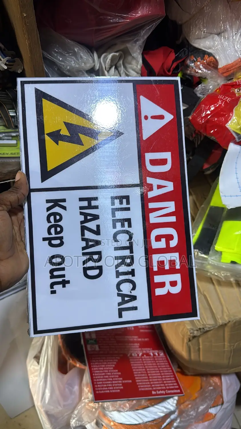 Warning Caution Danger Signs