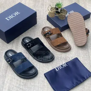 Dior Double Crossing Palm Slippers in 3 Versatile Colours