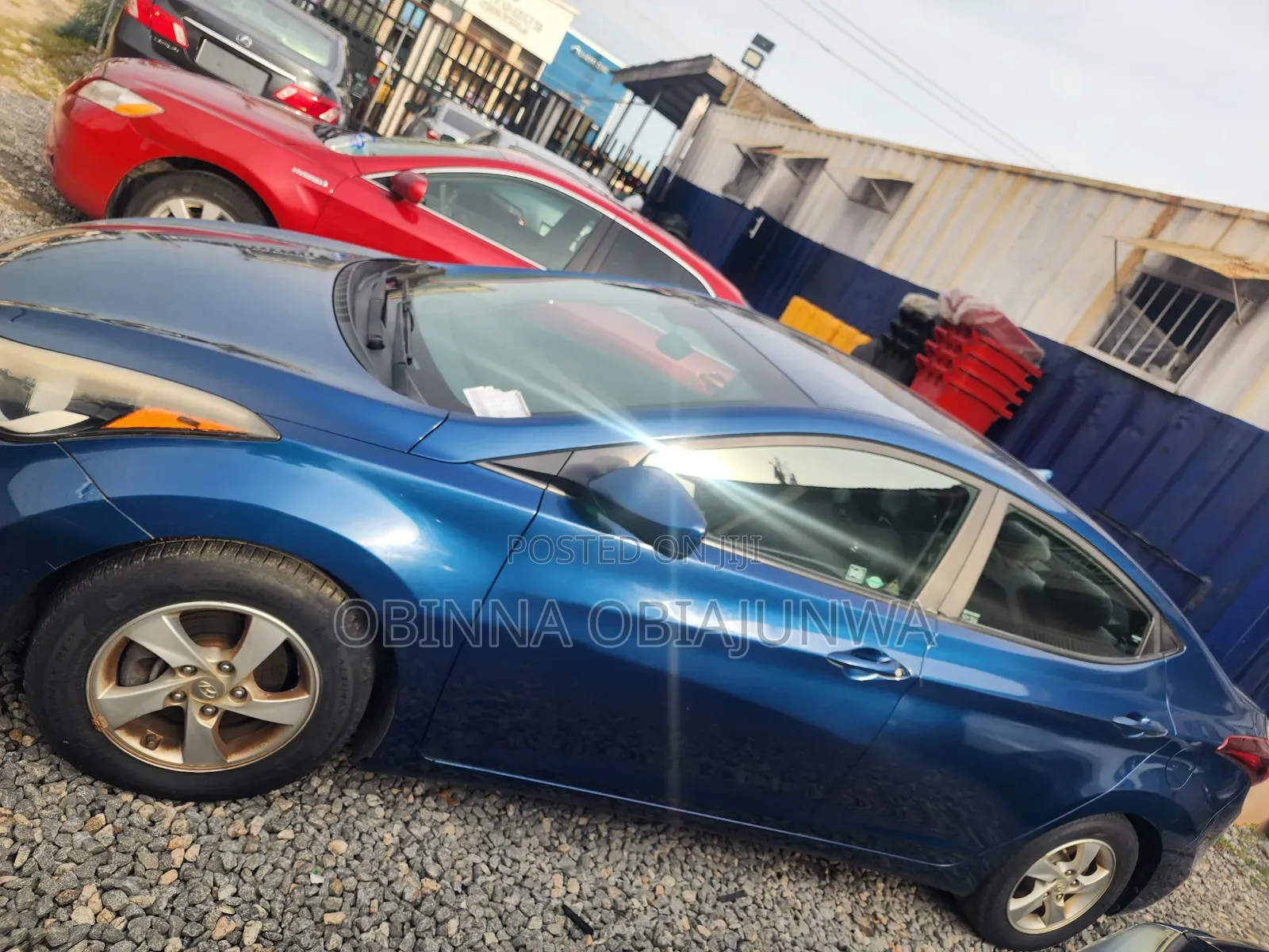 Hyundai Elantra 2015 Blue
