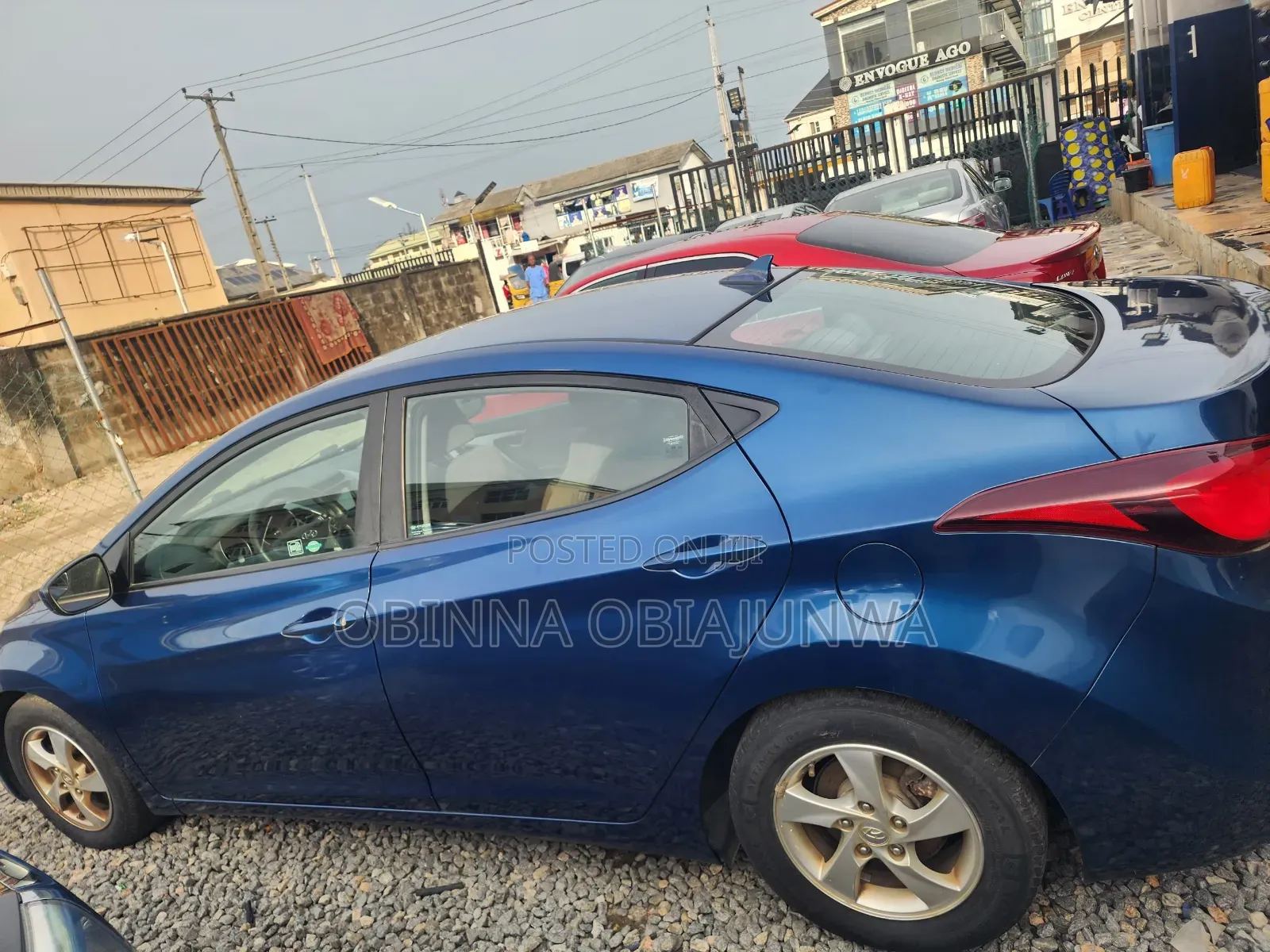 Hyundai Elantra 2015 Blue