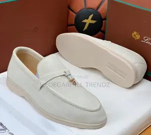 Loro Piana Suede Penny and Tassels Sneakers
