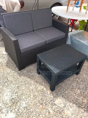 Plastic Couch/Sofa 2in1 and Center Table