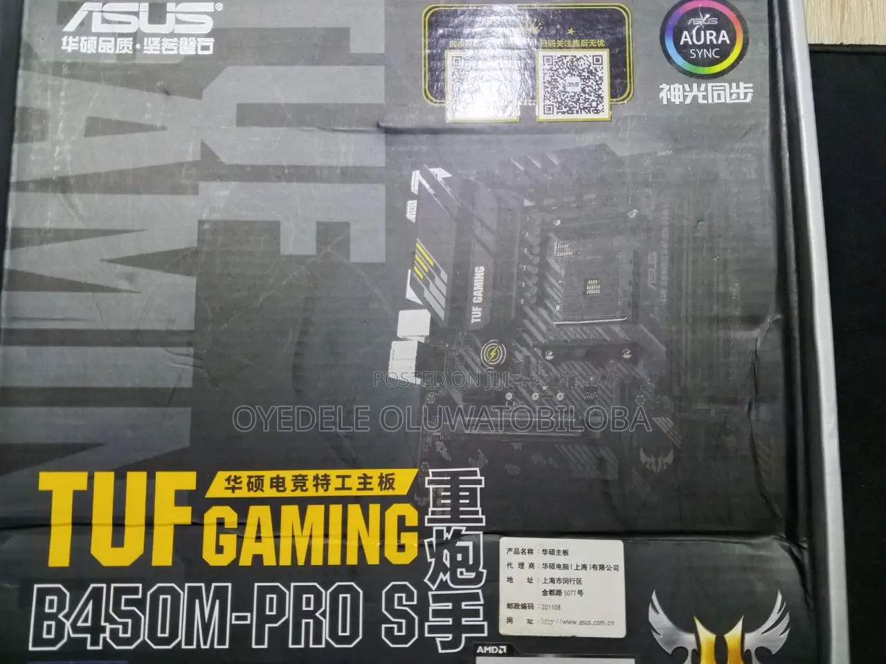Gigabyte B450m Gaming Motherboard