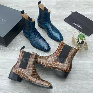 Skin Leather Saint Laurent L Wyatt Boots