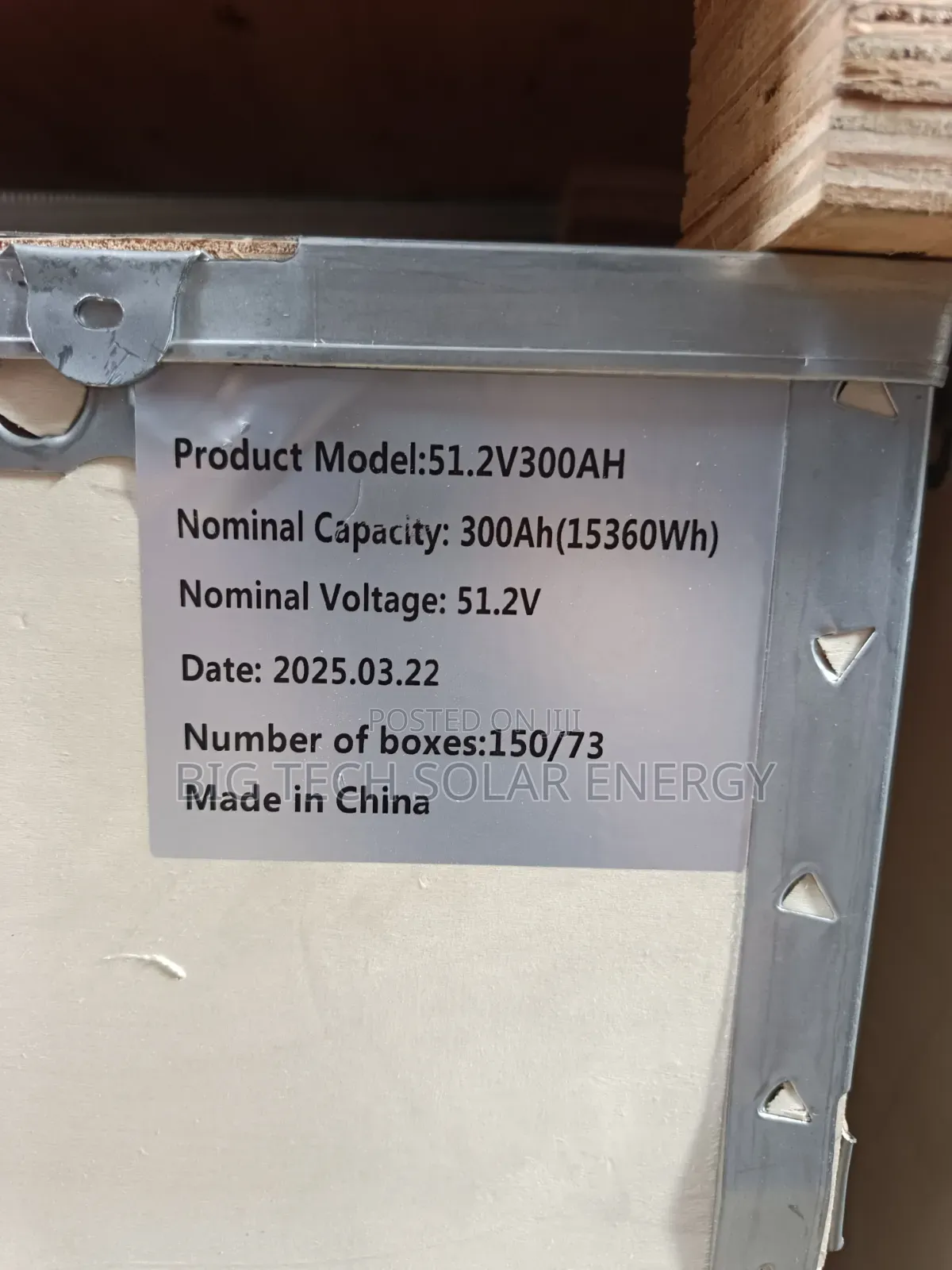 15kwh 48v SMS Lithium Ion Battery