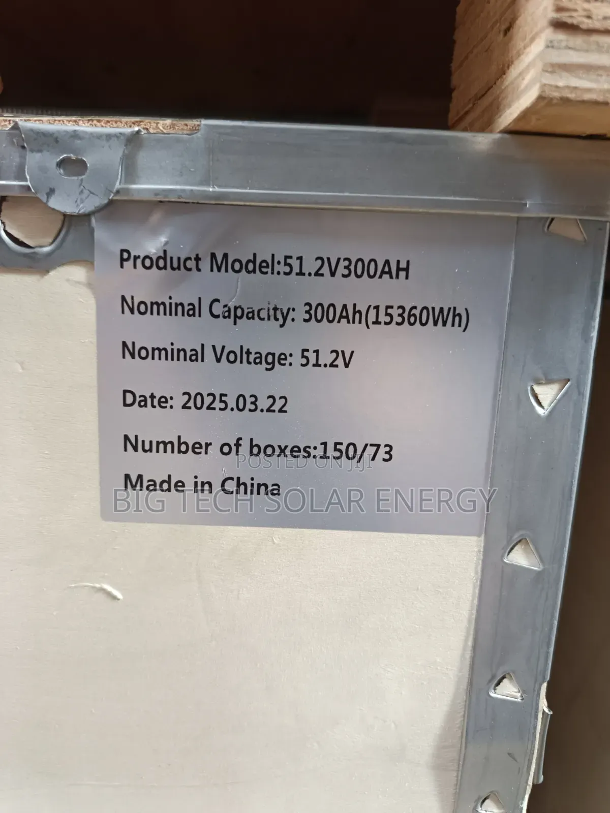 15kwh 48v SMS Lithium Ion Battery