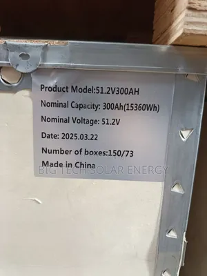 15kwh 48v SMS Lithium Ion Battery