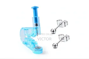 Disposable Self Ear Piercing Kit - Painless & Sterile + Diamond Stud