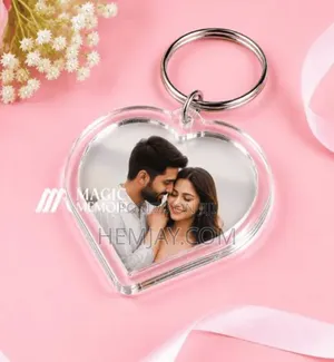 (50pcs) Heart/ Love Shapes Acrylic Keyholders