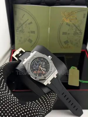 Audermas Piguet Rubber Strap Watch