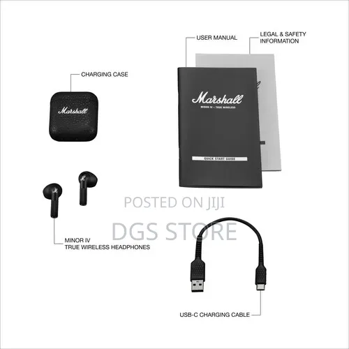Marshall Minor lV Bluetooth Earbuds